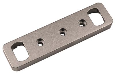 1 Piece Handgun Base Dual Dovetail S&W Classic Silver