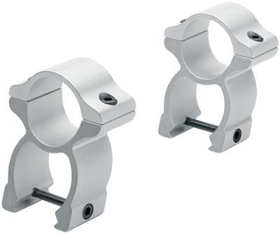 Rifleman Mounts .22 Rimfire 3/8 Inch Detachable See-Thru Silver