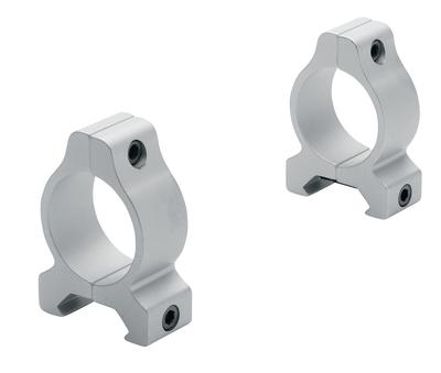 Rifleman One Inch Vertical Split Rings Silver