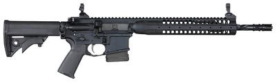 Improved Carbine SPR Platform Rifle 5.56mm NATO 16.1 Inch Helical Fluted Barrel Black 10 Round - CA Compliant
