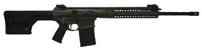 Rapid Engagement Precision Rifle 7.62 NATO 20 Inch Spiral Fluted Barrel Magpul PRS Adjustable Stock A2 Flash Hider OD Green Finish 20 Round