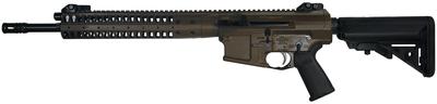 Rapid Engagement Precision Rifle 7.62 NATO 16.1 Inch Barrel 6-Position Collapsible Stock A2 Flash Hider Patriot Brown 20 Round