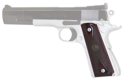 Custom Laminate Grip Panels For 1911 Pistols Double Diamond Pattern Checkering Rosewood