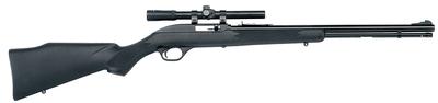 Model 60 .22 Long Rifle 19 Inch Barrel Blue Finish Black Synthetic Stock 14 Round With 4x20mm Mounted Scope