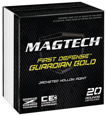 Guardian Gold Ammunition .45 Auto+P 185 Grain Jacketed Hollow Point
