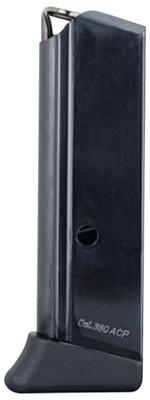 Magazine for Walther PPK .380 ACP 6 Round with Finger Rest Blue
