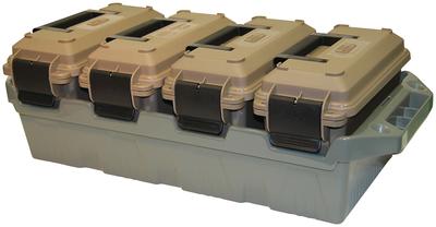 4- Can Ammo Crate Flat Dark Earth/ Army Green