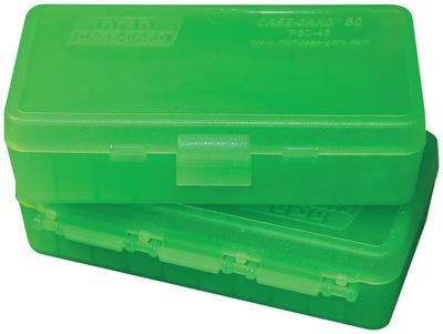P50 Fliptop Box Handgun .45 ACP/10mm/.40 S&W/.41 AE Clear Green