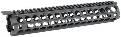 K-Series KeyMod Two Piece Drop-In Handguard Rifle Length Black