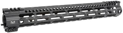 Gen3 Lightweight M-Lok Series One Piece Free Float Handguard 15 Inch Black