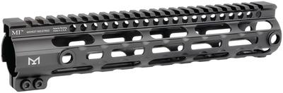 Gen3 SSM M-Lok Series One Piece Free Float Handguard 10.5 Inch Black