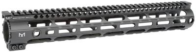 SSM M-Lok Series One Piece Free Float Handguard 15 Inch Flat Dark Earth