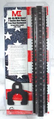 Gen2 T-Series One-Piece Free Float Handguard 15 Inch Rifle Black