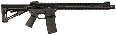 Gen III Infidel Rifle 5.56mm 13.7 Inch Stainless Steel Barrel With Welded Flash Suppressor (Total 16 Inch Overall) NQR-15 Handguard Black Magpul STR Stock Raptor Charging Handle 30 Round