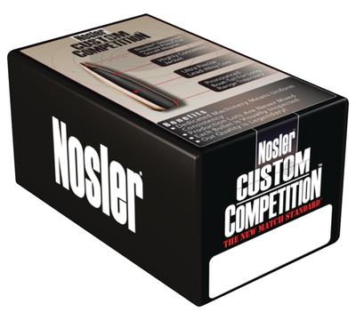 Custom Competition Rifle Bullet .308 Diameter 155 Grain Hollow Point Boat Tail 250