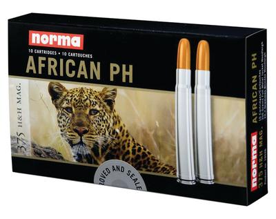 NORMA African PH .375H&H Magnum 350 Grain RNSN