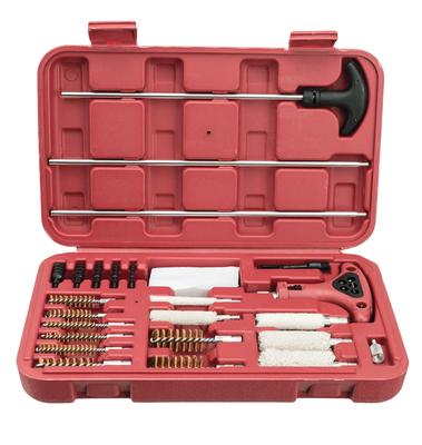 28 Piece Gun Cleaning Kit With Screwdriver