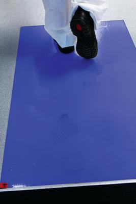 3M Clean-Walk Unframed Mat With 60 Blue Sheets 25x45 Inches