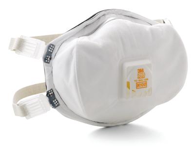 3M Particulate Disposable Respirator N100 Case of Twenty Individually Packaged