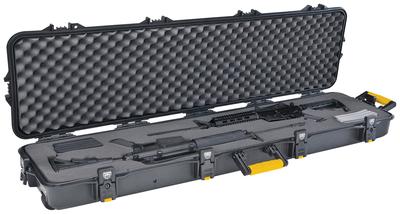 All Weather Double Scoped Gun Case With Wheels And Pluckable Foam