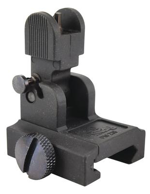 AR-15/M16 Flip Up Gas Block Mount Front Sight Black