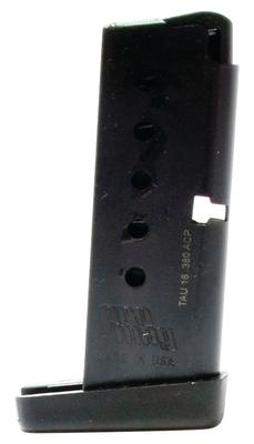 Magazine for Taurus TCP .380 ACP 6 Rounds Blue