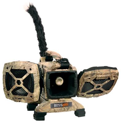 Boss Dogg Game Caller with Random Motion Decoy and Three 50 Watt Class-D Amplifiers