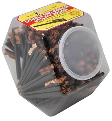 Double Ended Bronze Brush (BZDE) Bulk In Globe 150