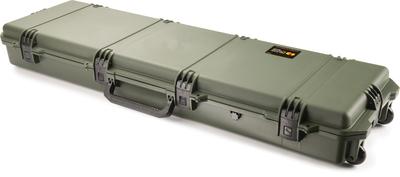 Model iM3300 Storm Shotgun Case Lockable with In-Line Wheels Olive Drab