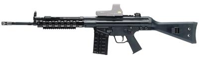 Model 91SCC .308 Winchester/7.62mm NATO 16 Inch Fluted Bull Barrel Fixed Stock 3 Rails 10 Round - CT, MA, NY, NJ Compliant