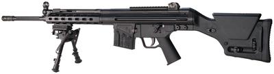 Model PTR MSG 91 .308 Winchester/7.62 NATO 18 Inch Match Grade Fluted Bull Barrel Black Powdercoat Finish Magpul PRS2 Adjustable Black Polymer Stock 20 Round