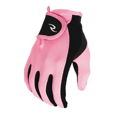 RDSG16 Ladies Sunthetic Leather Shooting Gloves Pink/Gray Small