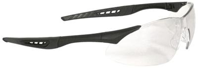 Rock X-Treme Anti-Fog Shooting Glasses Clear Lens Black Frame