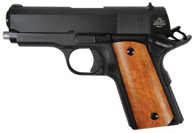 Rock Island Armory 1911-A1 Compact .45 ACP 3.5 Inch Barrel Parkerized Finish 6 Round - MA Compliant