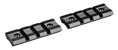 Redfield Aluminum Base Pairs For Remington 870 Black Matte