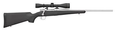 Model Seven Stainless .223 Remington 20 Inch Stainless Steel Barrel X-Mark Pro Externally Adjustable Trigger Black Synthetic Stock