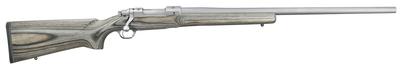M77 Mark II Target .22-250 Remington 26 Inch Contour Barrel Hawkeye Matte Stainless Finish Black Laminated Stock 4 Round