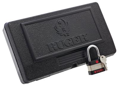 Black Rimfire Plastic Case for Ruger Rimfire Pistols Not for Ruger SR22 Black