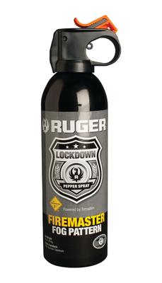 Ruger Lockdown Firemaster Pepper Spray Compact Spray Nozzle 16 Ounces