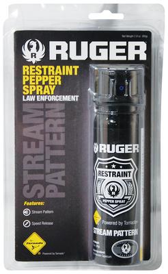 Ruger Law Enforcement Flip Top Pepper Spray Stream Net weight 2.8 Ounce