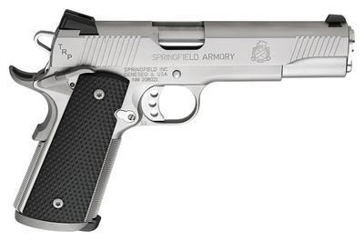 Model 1911-A1 Tactical Response Loaded .45 ACP 5 Inch Barrel Stainless Steel Finish Fixed Combat Trijicon Night Sights 7 Round California Compliant