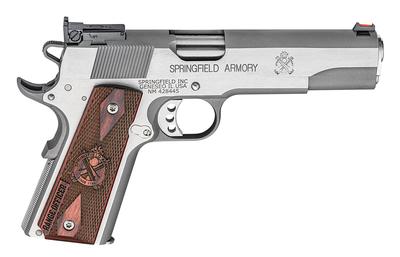 1911 Range Officer 9mm 5 Inch Barrel Cocobolo Grips Stainless Steel Finish 9 Round