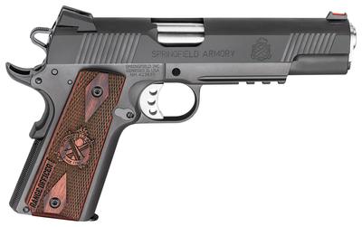 Model 1911 Range Officer Operator 9mm 5 Inch Stainless Steel Barrel Fiber Optic Front Sight Carbon Steel Frame/Slide Parkerized Finish Cocobolo Grips 9 Round