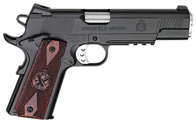 Model 1911 Lightweight Operator .45 ACP 5 Inch Barrel Steel Slide Black Armory Kote Finish 3-Dot Tritium Sights Cross Cannon Grips 7 Round