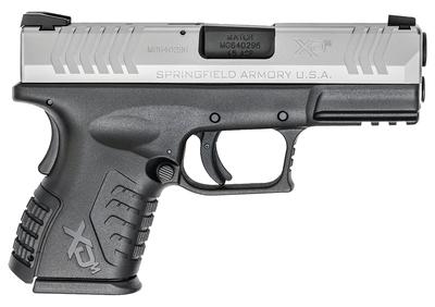 XDM 3.8 Compact .45 ACP 3.8 Inch Hammer Forged Steel Barrel Melonite Finish Polymer Frame Bi-Tone Two 10 Round Magazines