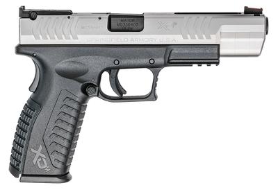 XDM-5.25 Competition Series .40 Smith & Wesson 5.25 Inch Barrel Fiber Optic Front Sight Fully Adjustable Target Rear Sight Bi-Tone 16 Round