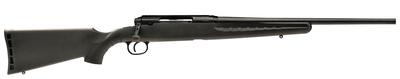 Axis .243 Winchester 22 Inch Barrel Matte Black Finish Detachable Box Magazine Black Synthetic Stock 4 Rounds