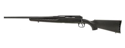 Axis Youth Model 7mm-08 Remington 20 Inch Barrel Blue Finish Detachable Box Magazine Black Synthetic Stock 4 Rounds Left Handed