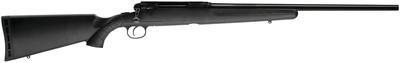 Axis Heavy Barrel .22-250 Remington 22 Inch Barrel Matte Black Finish 1:9 Twist Black Composite Stock 4 Round