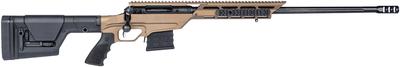 Model 110 Stealth Evolution .338 Lapua Magnum 24 Inch Threaded Fluted Barrel Blue Finish Cerakote Bronze Chassis System Magpul PRS Stock 5 Round